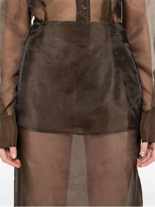 Gonna midi Peri Sheer THE FRANKIE SHOP | SKFS16389SKFS163912200BROWN